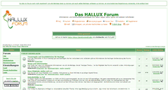Desktop Screenshot of hallux-forum.de